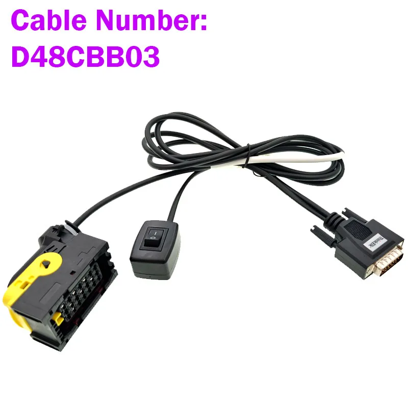 ThinkElk MCM2/2.1 K+CAN ECU Bench Cable NO.D48CBB03 For Mercedes-Benz Trucks & For Claas Tractors ECU & Diagnostic Tool Adapter