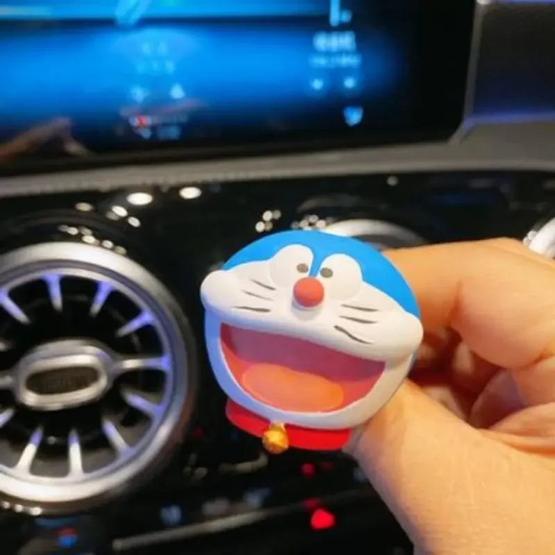 Anime Doraemon Surrounding Car Aromatherapy Car Interior perfume Air Outlet Clip Fragrance Stone Decoration Supplies