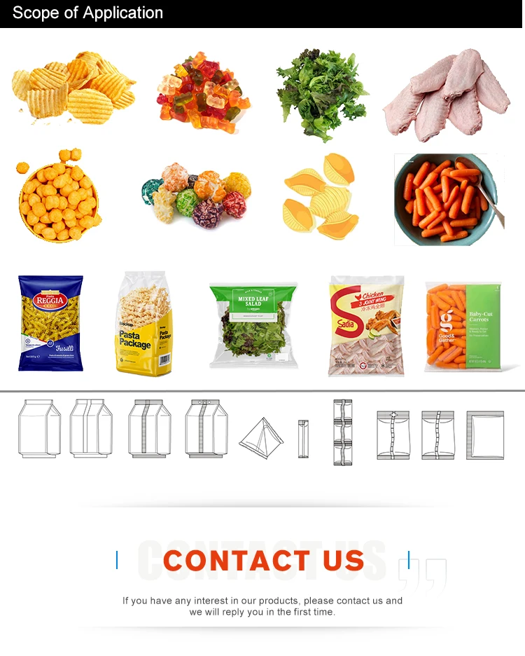 FOODLINE Custom Capacity Powder Packaging Machine Anti-dust Feed Hopper Milk Powder Spice Quantitative Filling Packer