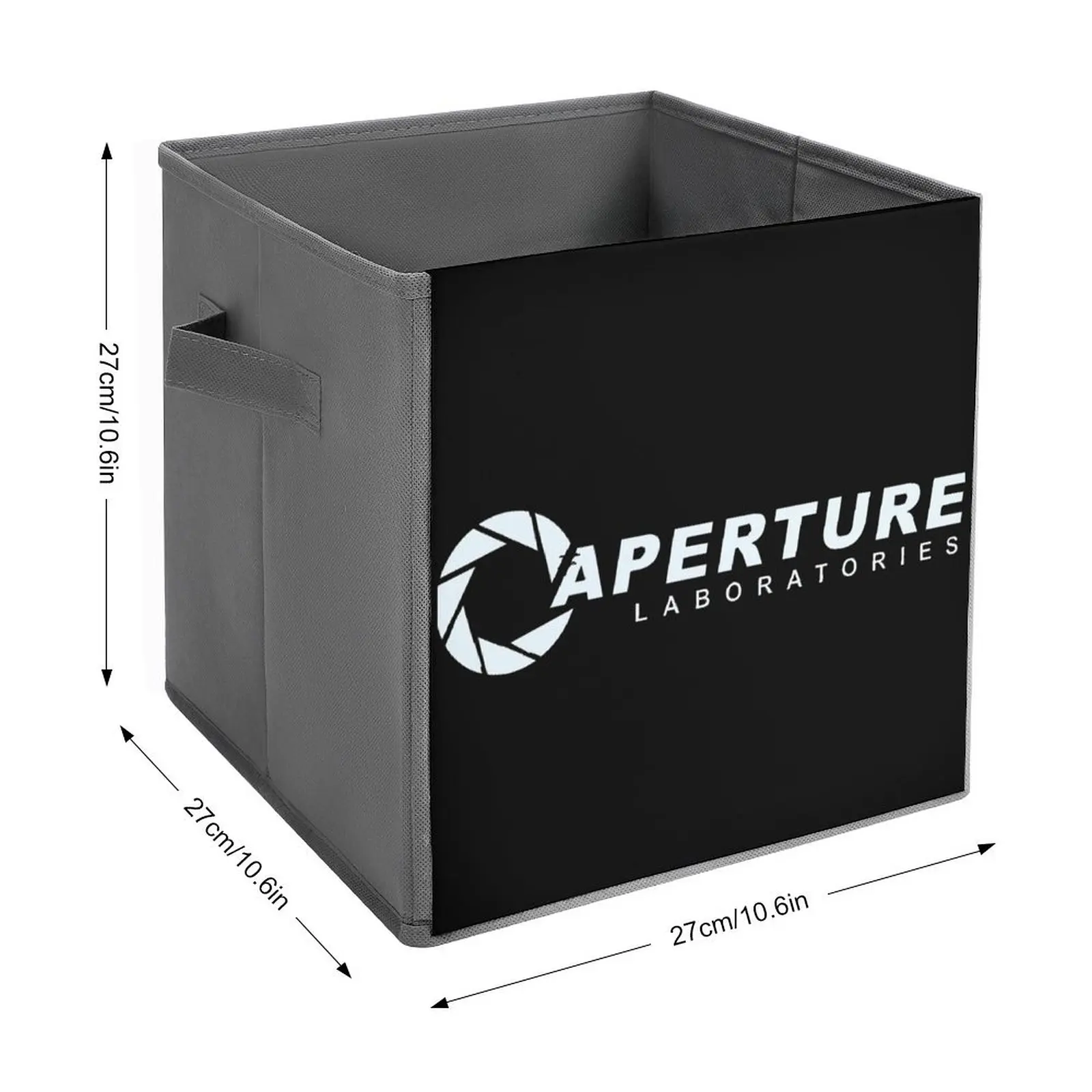 Storage Tank Aperture Laboratories Logo Classic For S Large Capacity Cute Folding Storage Box And Great to The Touch Portable St