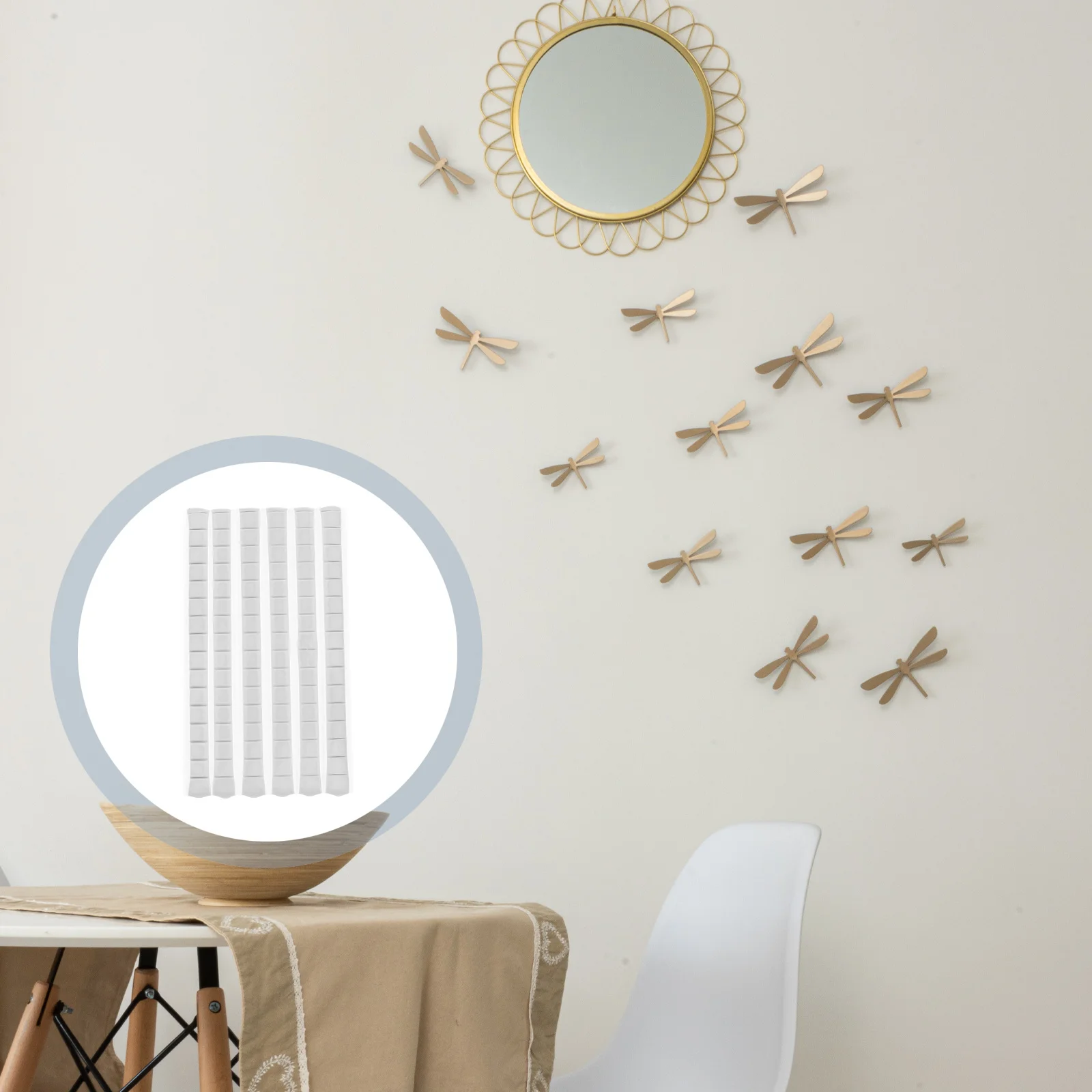 

1Pcs Photo Non-Marking Glue Fixing Poster Nail Frame Cleaning Crack Reusable Practical Multifunctional DIY Electronic