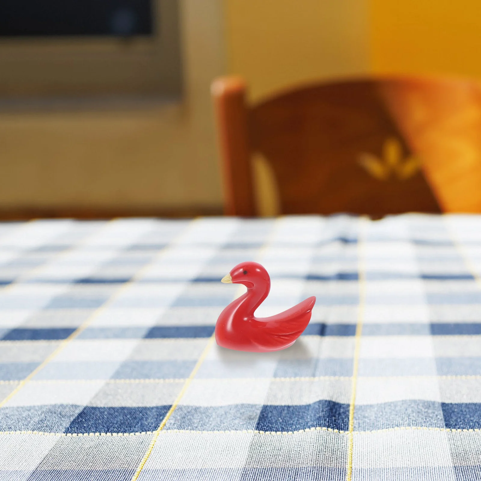 

6Pcs Cute Duck Ceramic Chopstick Rest Spoon Fork Holder Dining Table Cutlery Organizer Kitchen Accessory Chopstick Rest