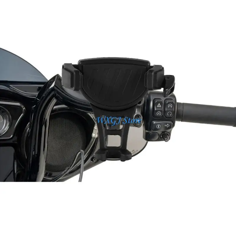 

37JE 360 Rotatable Motorcycle Phone Stand Enhanced Visibility Non Slip Base Portable Phone Cradle for Best Navigation