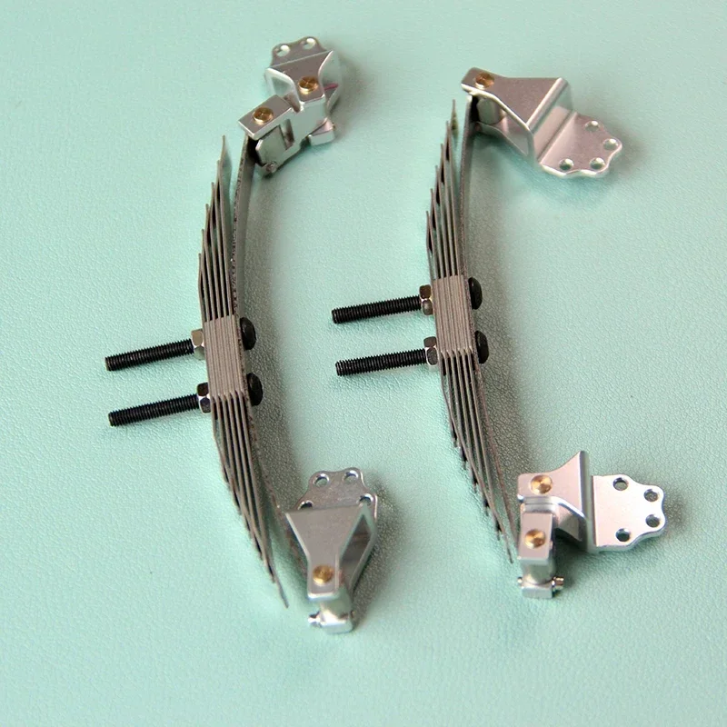 Simulação de suspensão dianteira do eixo de direção para peças 1/14 Tamiya RC Truck Scania MAN Benz