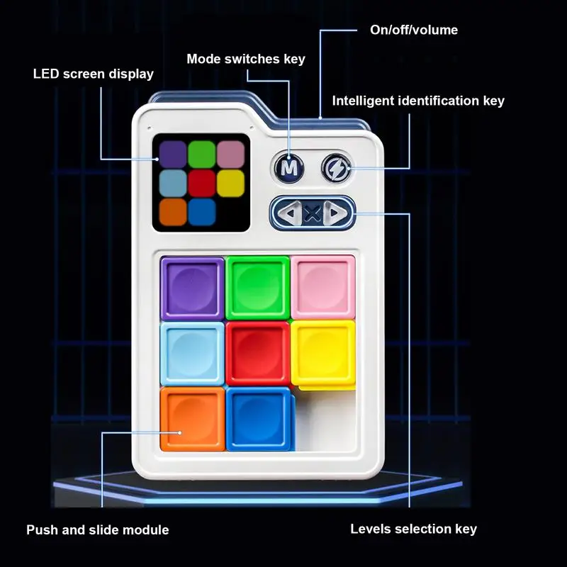 Sliding Block Puzzle for Kids Thinking Training Building Blocks More Than 1000 Levels Super Slide Puzzle Games Brain Teaser