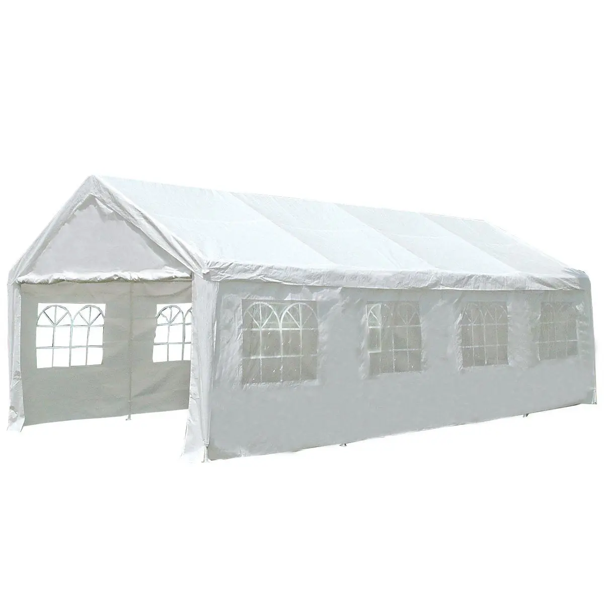 Custom 6x12m Large Marquee Tent Heavy Duty Galvanized Frame Waterproof White PVC Outdoor Wedding Event Party Tent Design