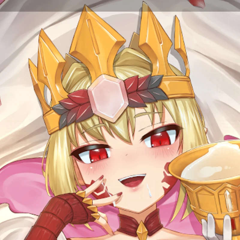 New Pattern Dakimakura Anime Gilgamesh/Artoria Pendragon Double-sided Print Life-size Body Pillow Cover Bedding Gifts