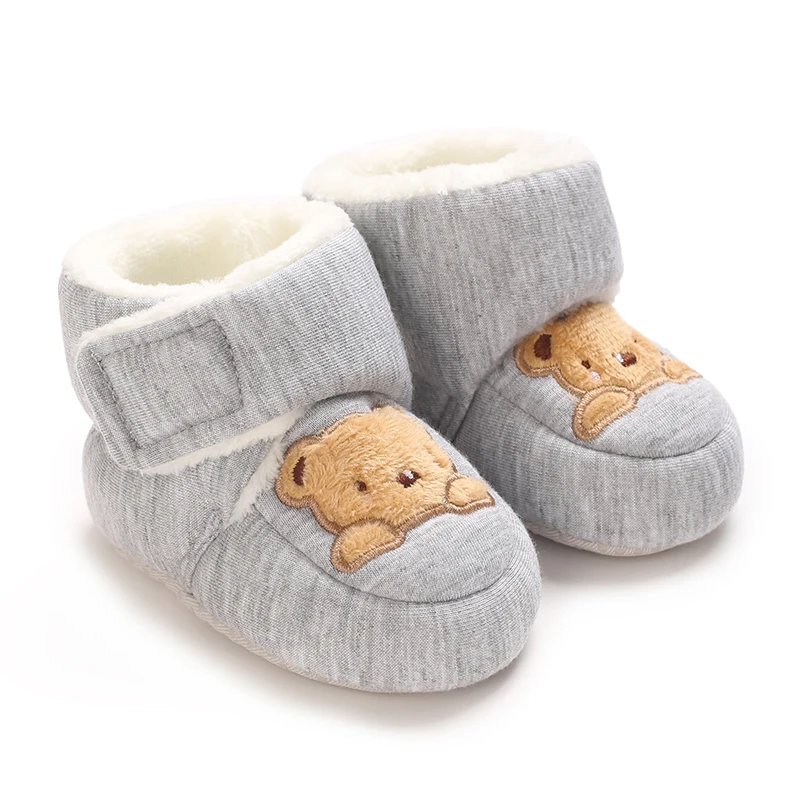 Winter Baby Stiefel Cartoon Weiche Sohle Anti-Slip Warme Kleinkind Schuhe Jungen Mädchen Nettes Kind Walking Booties" ​ ​ – Detail 9