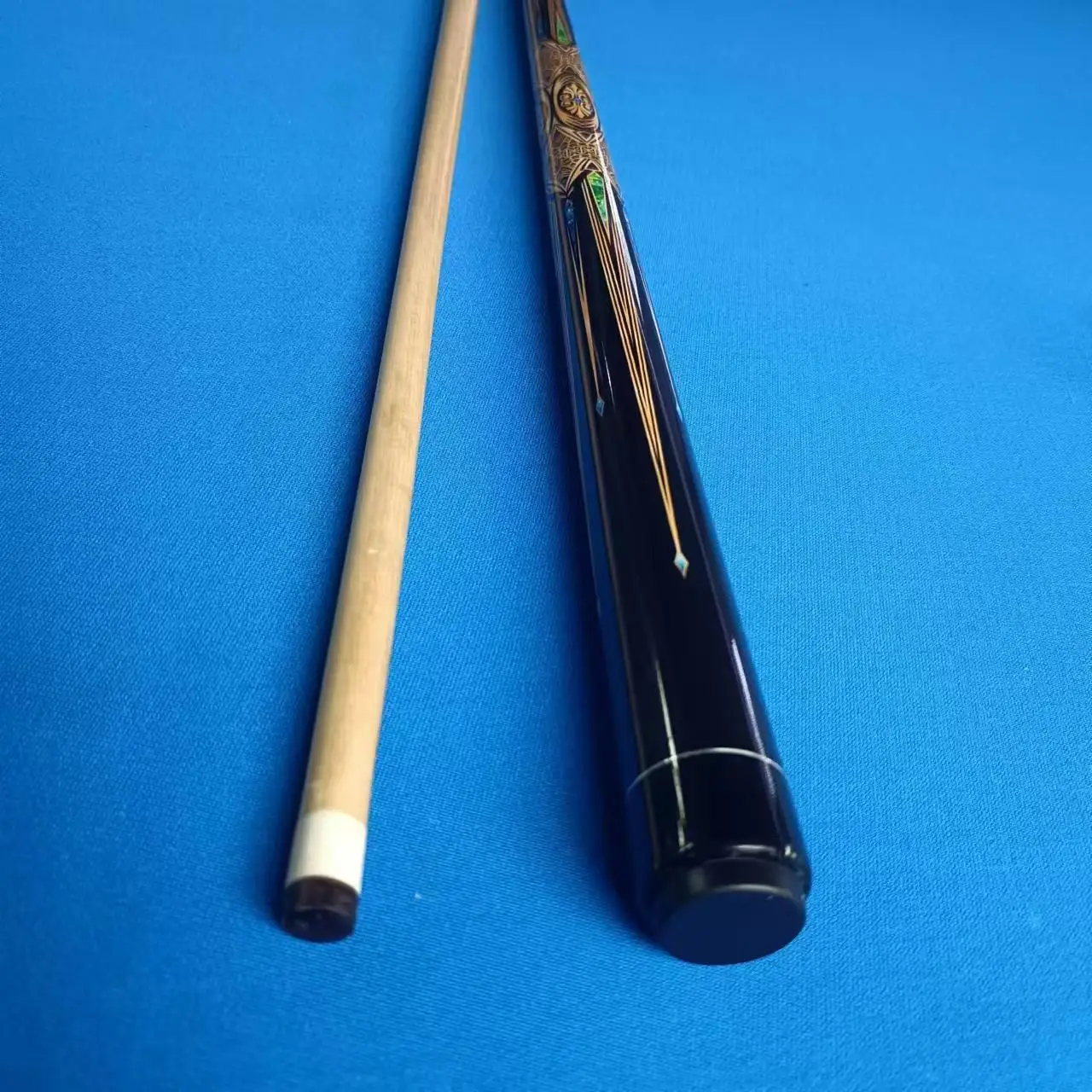 

High Performance Maple Pool Cue Stick 13mm Tip with Multi Layer Leather Ferrule Exceptional Grip Durability for American Pool