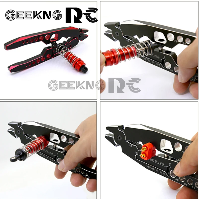 

Remote control car assembly tool all-metal multi-function RC shock-absorbing tool pliers Ball nose pliers Suspension lever tool