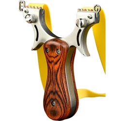 Stainless Steel Solid Wood Clip Quickly Flattens Leather Slingshot, Accurately and Quickly Suppressing Powerful Outdoor Sports