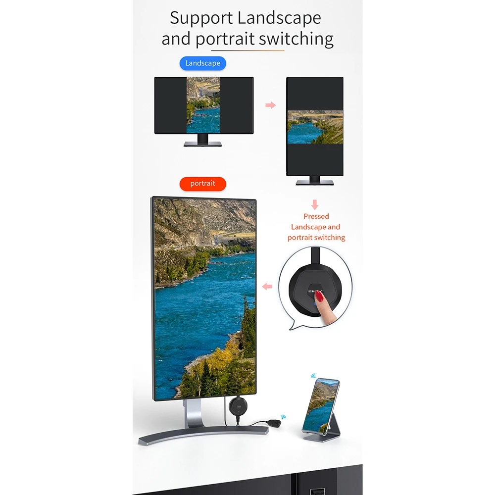 MiraScreen G28 Wireless Display Adapter 2.4G Same Screen Device TV Stick Dongle HD 1080P for Android IOS