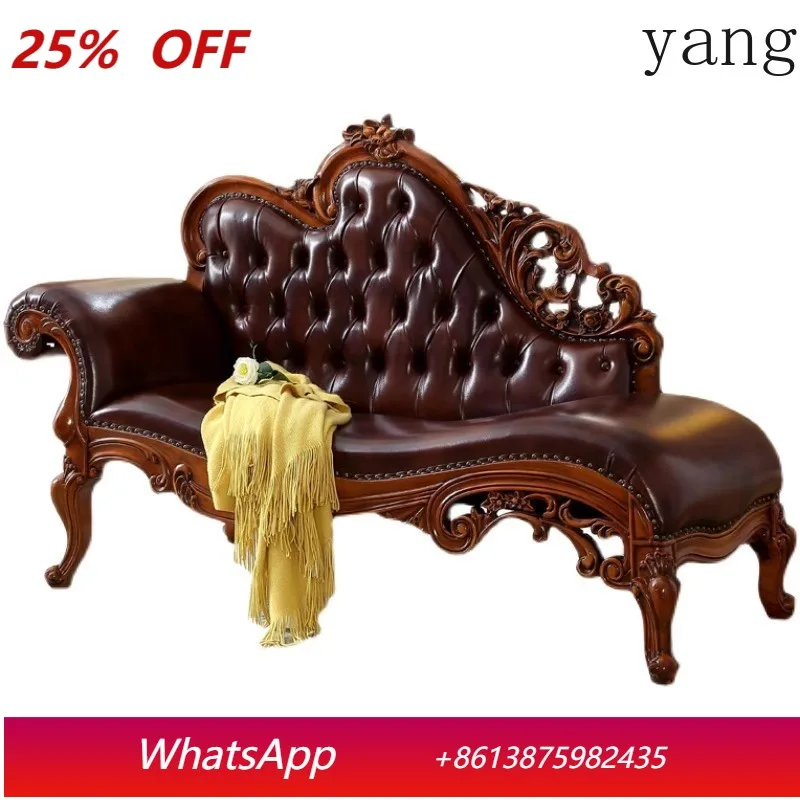 

CX solid wood concubine chair fabric balcony leisure sofa