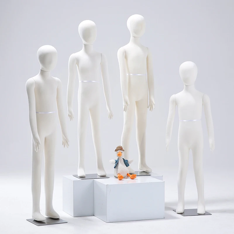 Kids Full-Body Mannequin Torso for Window Clothing Display