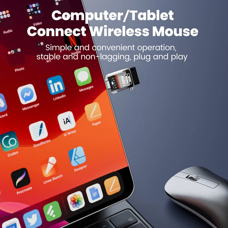 120 واط نوع C إلى USB A OTG محول USB 3.2 إلى نوع C موصل شحن سريع آيفون 15 16 ماك بوك باد هواوي P60 شاومي