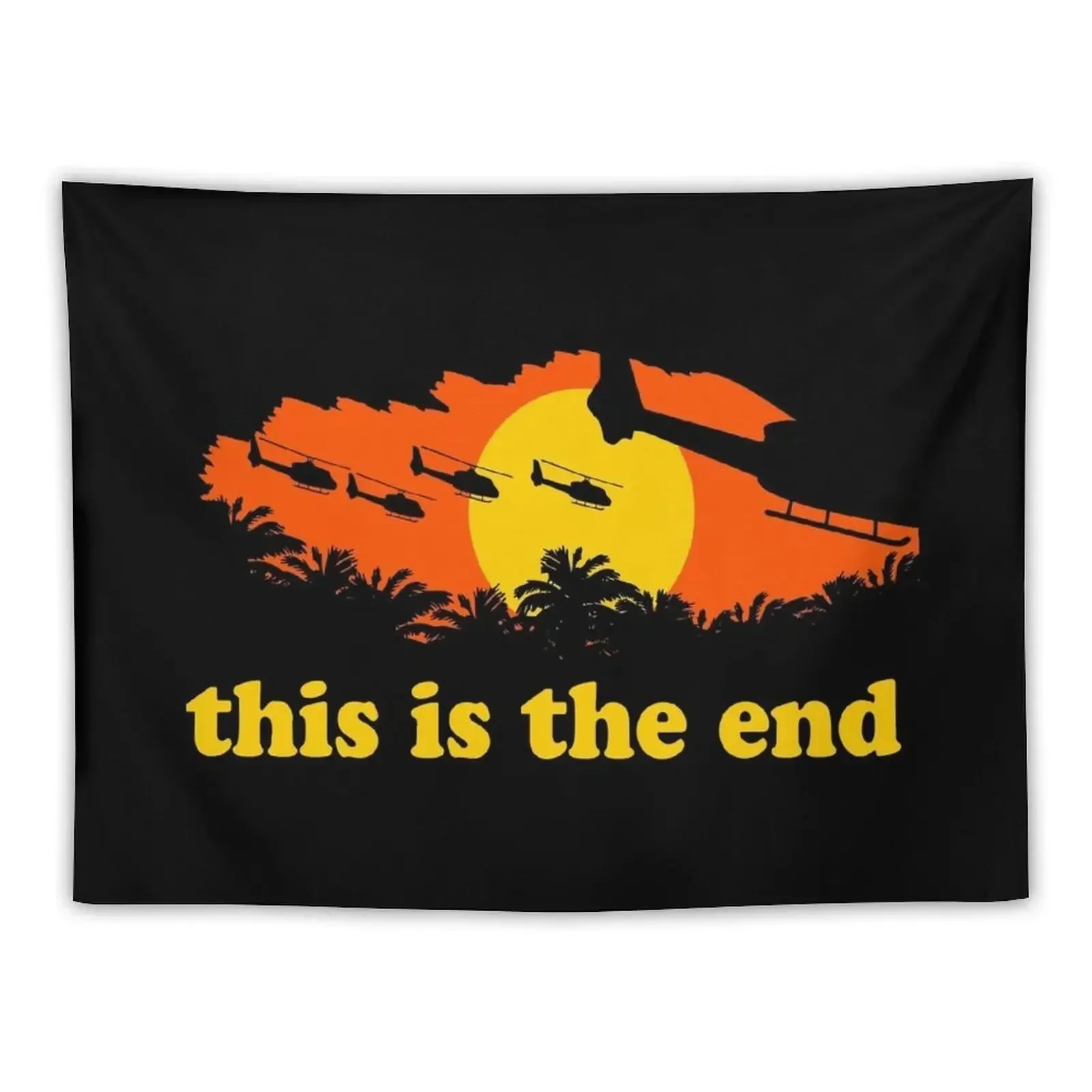 Apocalypse Now: This is the end Tapestry Decorations For Your Bedroom Room Ornaments On The Wall Decoration For Home Tapestry