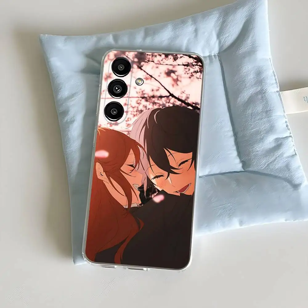 حافظة هاتف أنيمي H-Horimiya لهاتف سامسونج S30,23,21,22,20, FE lite,S10,9,8,7 PIus Note20 Ultra شفافة #6