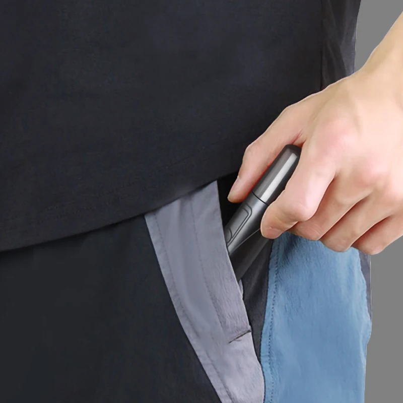 Tagliacapelli elettrico per naso Tagliacapelli indolore Tagliacapelli per naso Tagliacapelli elettrico per sopracciglia Sicuro per non danneggia il naso Capelli non attaccati