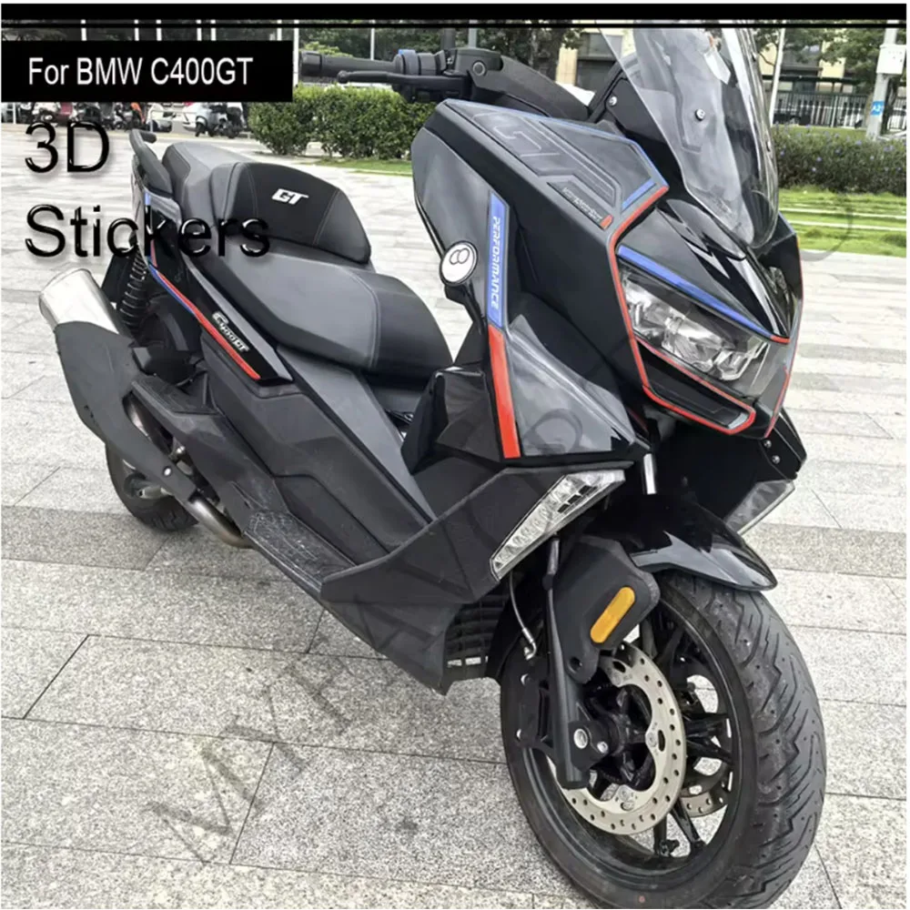 For BMW C400GT C 400 GT C400 Scooter Motorcycle Gas Oil Kit Fuel Tank Cap Body Shell Front Face Fairing Fender Stickers Decals