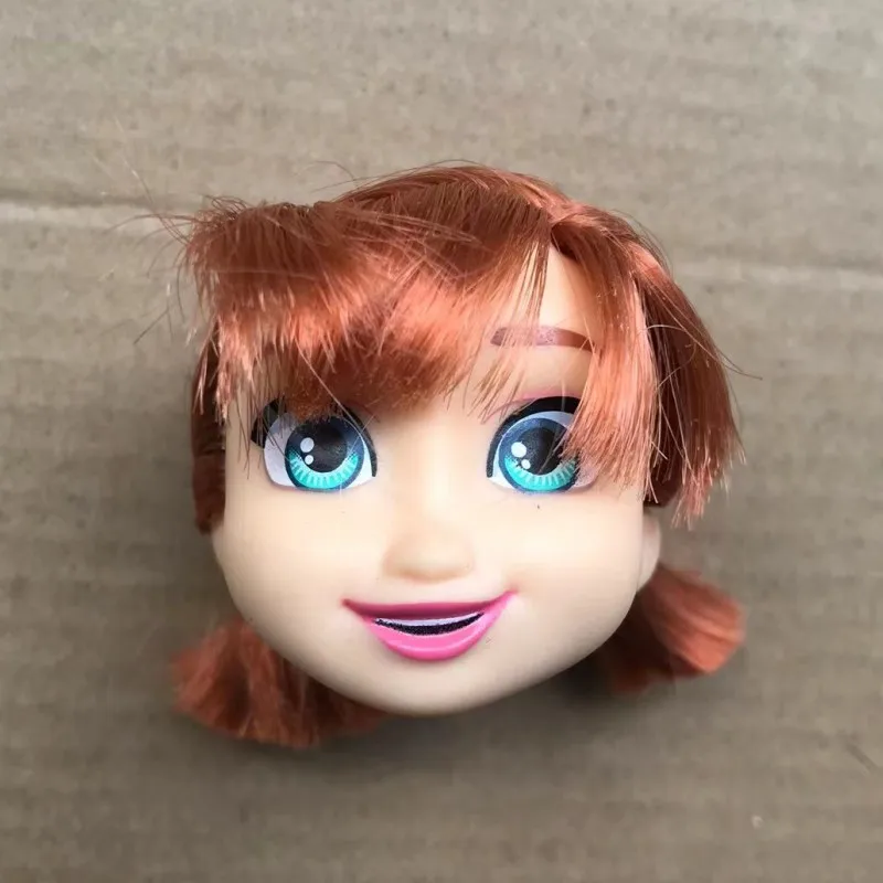 Gläser Augen mit echten Wimpern Puppenköpfe Bunte weiche Puppenteile Weiße Haut Puppenzubehör Mädchen Geschenk Spielzeugfiguren – Detail 7