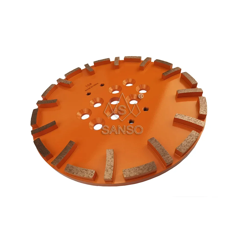 

10 Inch Grinding Plate 250 mm Floor Grinding Wheel With 20 Segments for Stone Concrete Diamond Grinding Disc