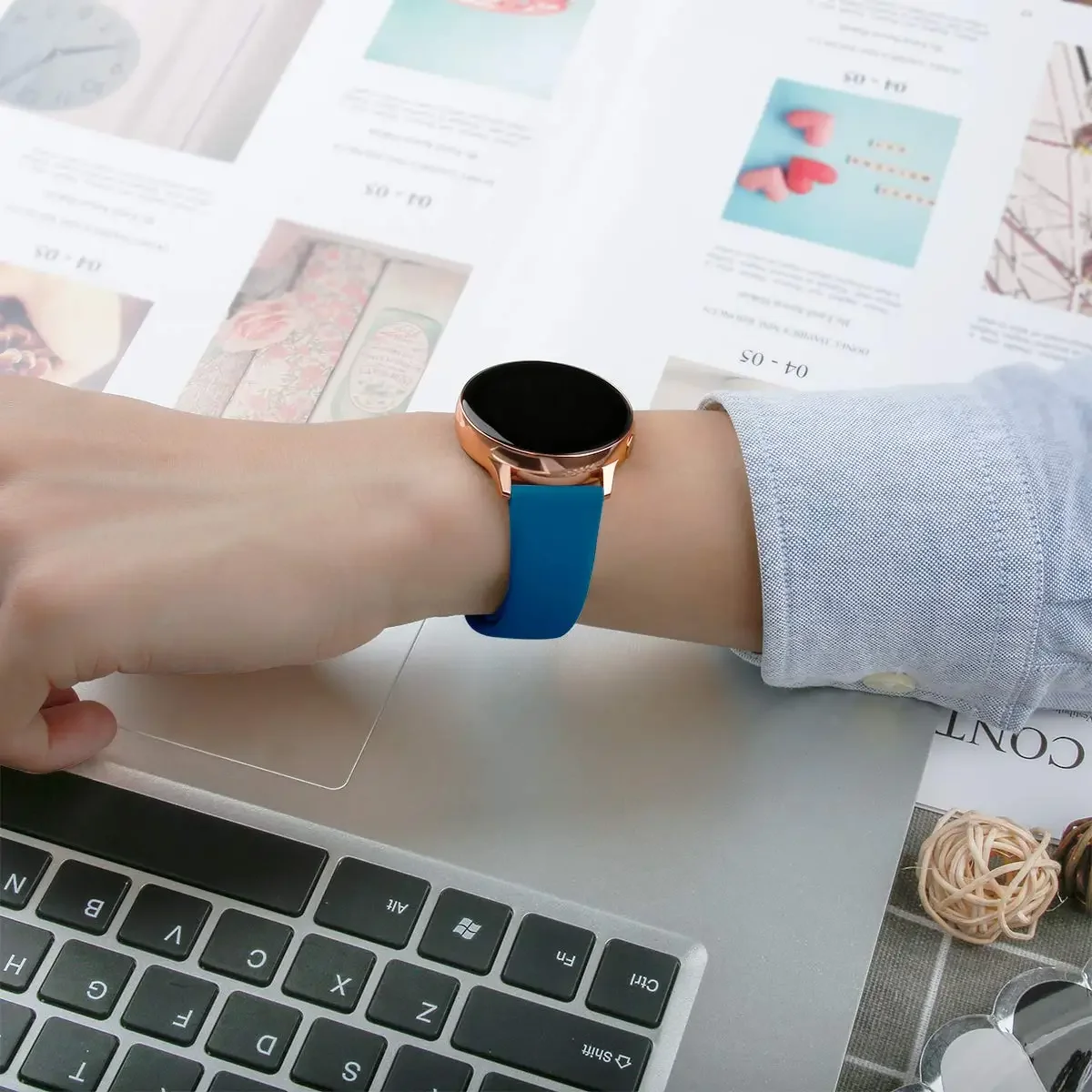 Soft Silicone Strap For Amazfit Bip 3/GTS/2/2e/2mini/3/4/4mini Stratos Pace 2/2S/3 GTR 47mm For Amazfit GTR 2/2e/3/3Pro/4 Band