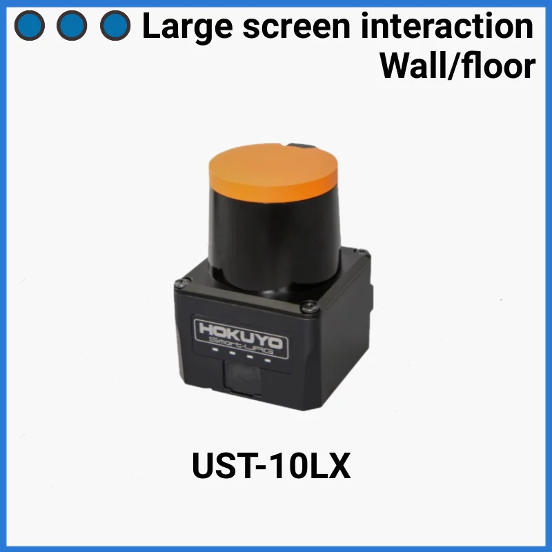 10 Meters UST-10LX Scanning Laser Rangefinder Multi-touch Lidar Wall and floor screen interactive LiDAR kit