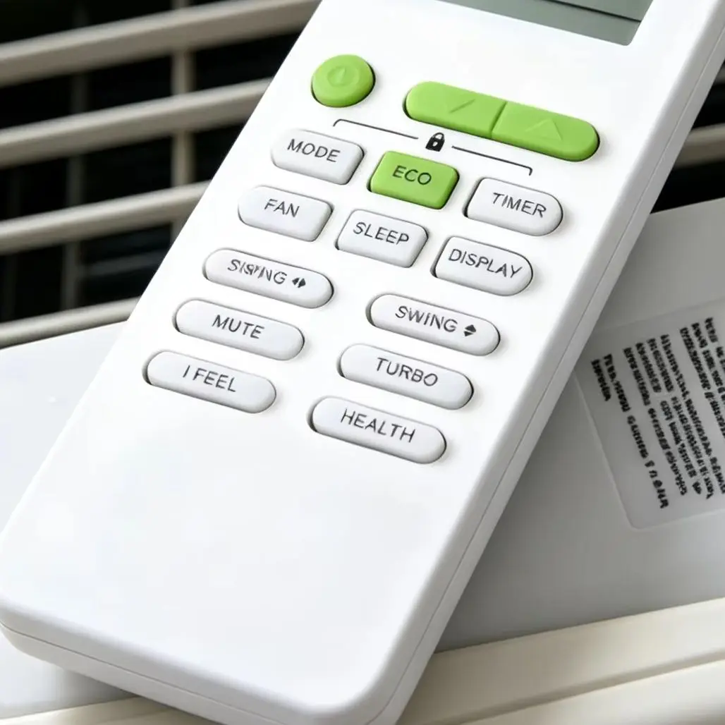GYKQ-52 Full-Function AC Controller Replacement Remote Control for TCL Air Conditioner with ECO Mode
