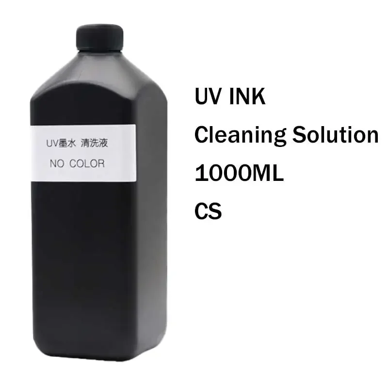 Imagem -04 - Líquido de Limpeza uv para Epson Roland Mimaki Ricoh Konica Fluido de Limpeza da Impressora 500ml