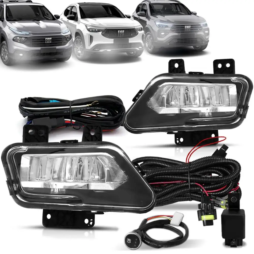 Milelight Kit Fiat Fastback Toro Pulse 2024 2021 Full LED Button Original Touch Model