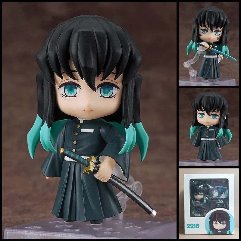 Boneco de ação Muichiro Tokito, Hashira da Névoa, do anime Demon Slayer, feito de PVC, para colecionadores e como presente para amigos.