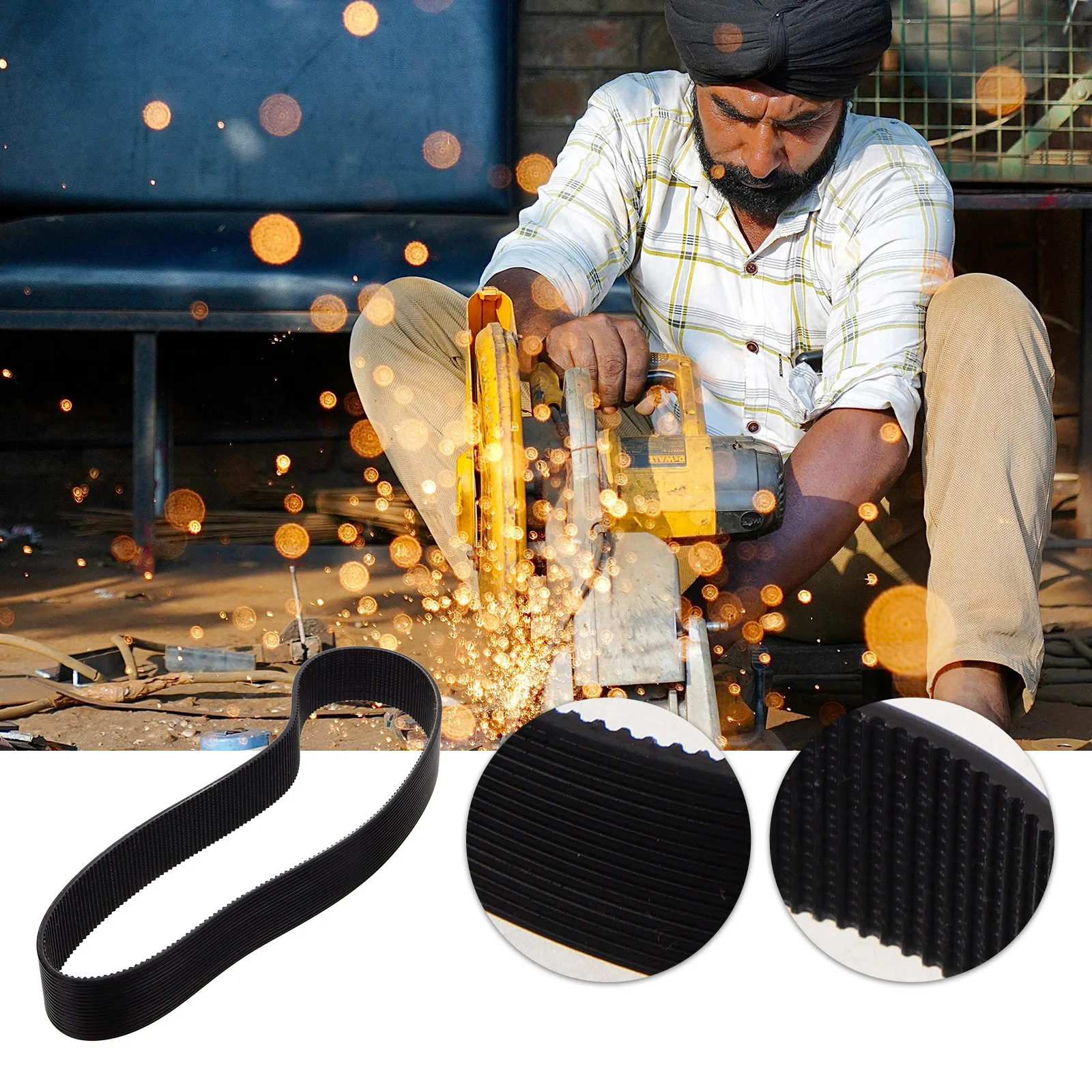 

Premium Rubber Cutting Belt Replacement For Zip Cleaner Durable Long Lifespan Multiple Sizes Universal Compatibility