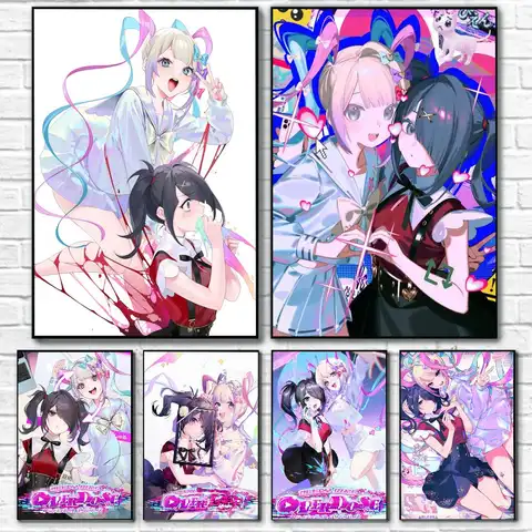 Bilashmart Game N-Needy streamer overload Poster painting poster with prints Home bedroom living room decoration gift