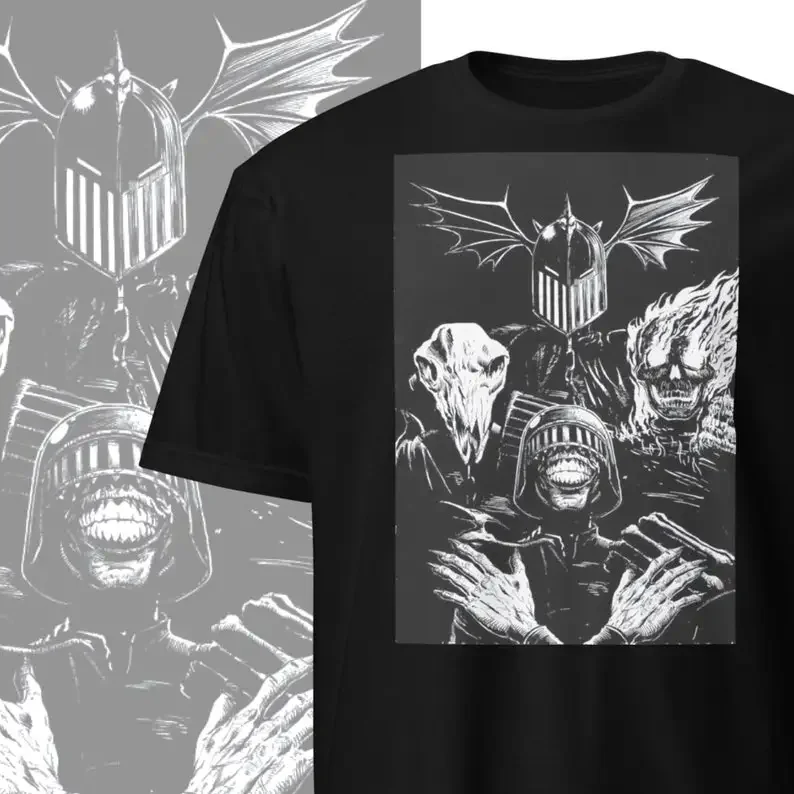 Judge Death T-shirt | Comic Book T-shirt | Judge Dredd