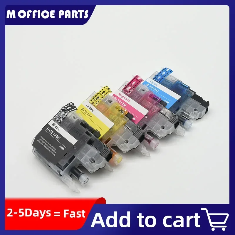 LC3211 LC3213 Compatible Ink Cartridge For Brother LC3211XL LC3213XL DCP-J572DW DCP-J772DW DCP-J774DW MFC-J491DW Printer