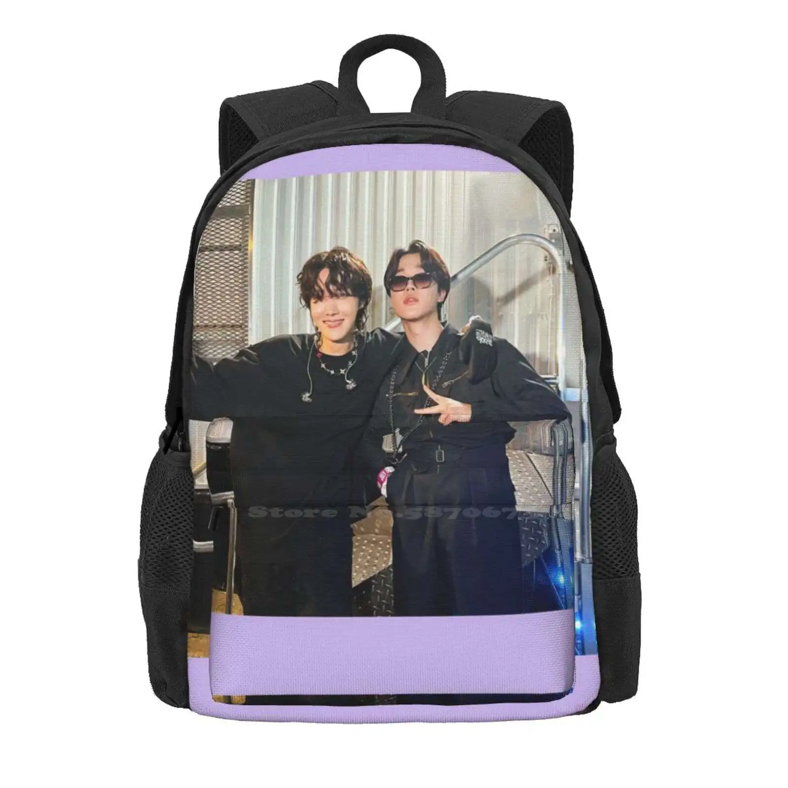 Jhope X Jimin Hobipalooza Hot Sale Backpack Fashion Bags Weverse Magazine Weverse Weverse Butter Hobipalooza Jhope Solo