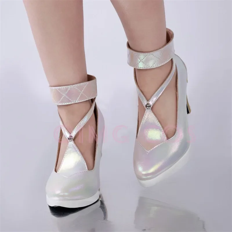 Wuthering Waves Jinhsi Cosplay Schoenen Chinese Anime Stijl voor Halloween Spel