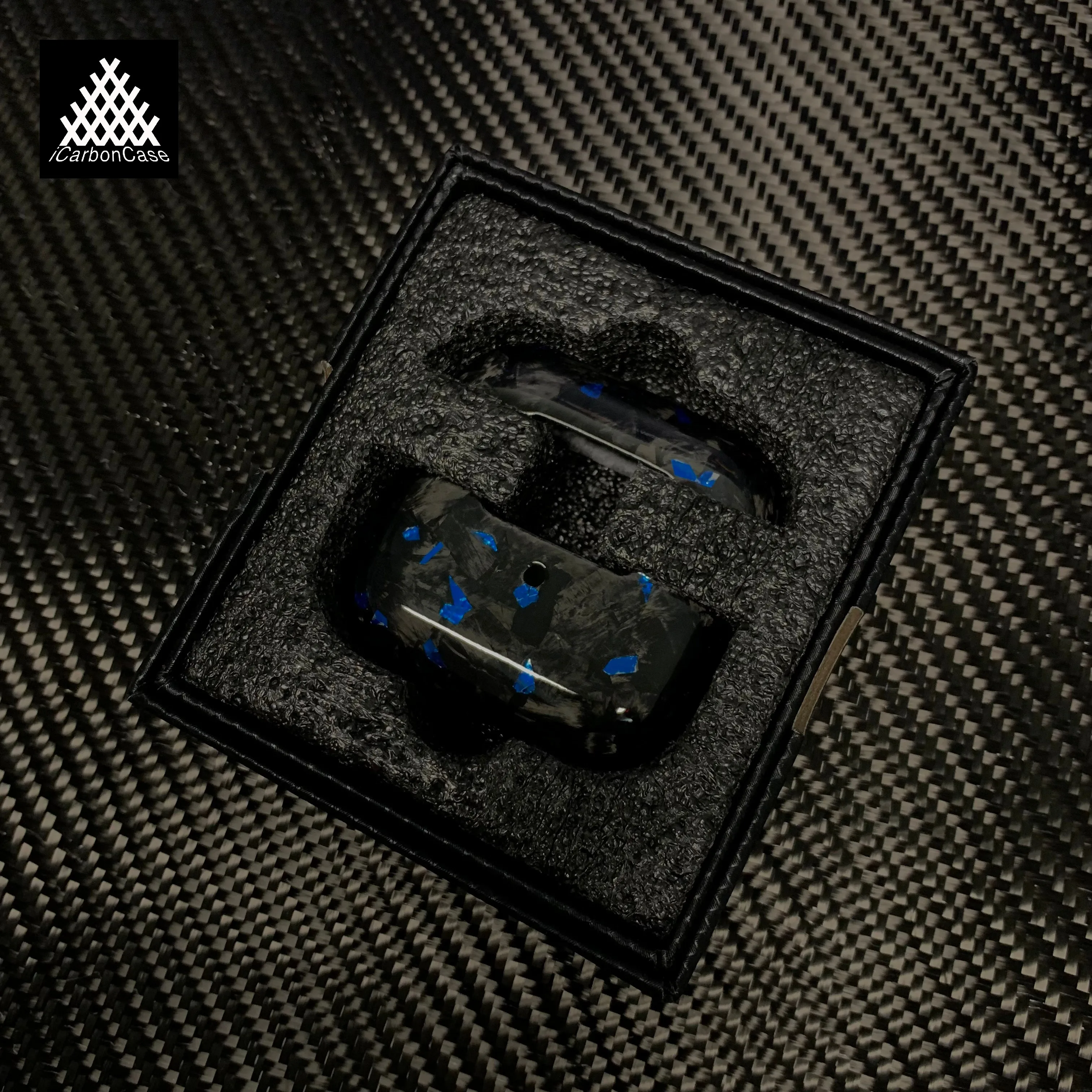 لـ Apple AirPods Pro 3 2 1 Generation/ AirPods 4 حافظة من ألياف الكربون مزورة حقيقية سماعة رأس لاسلكية حافظة واقية خفيفة للغاية