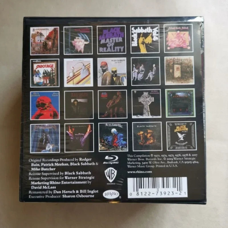 Banda de rock de heavy metal de música europeia e americana (1970-2017) 22CD + 1BD