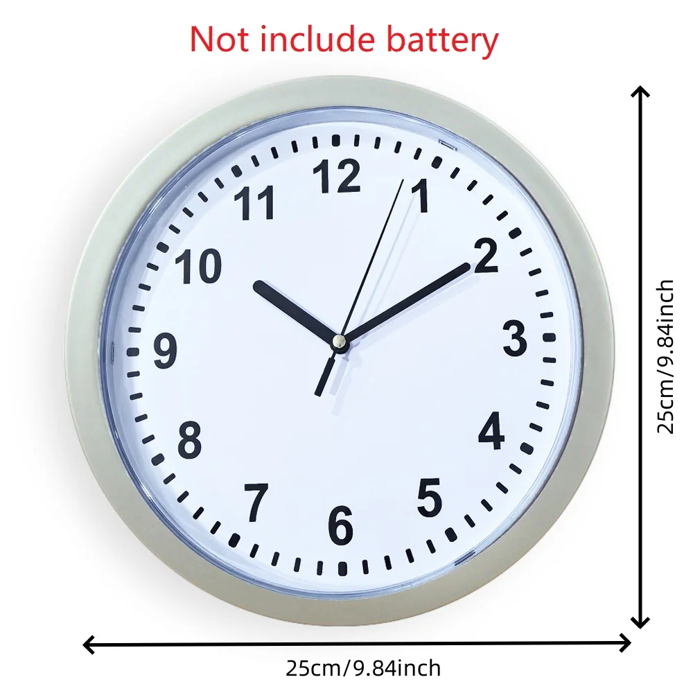 Creative Wall Clock Hidden Safe Box Sight Secret Compartment Hide Cash Jewelry Keys Valueables For Home Office Decoration Safe