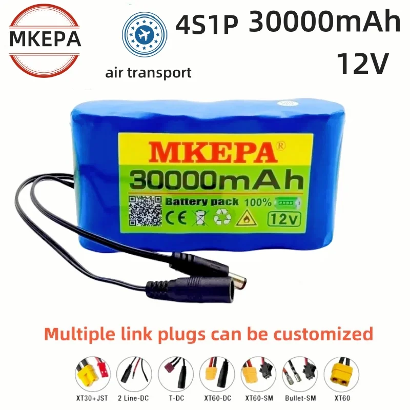 brand new 32700  4S1P 12V 30000mAh 4S 40A 100A Balanced BMS for Electric Boat and Uninterrupted Power Supply 12.6V 2A Charger