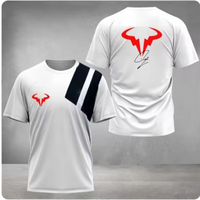Fashion Badminton Men's T-Shirt Training Clothing Summer Outdoor Tennis Sportswear Casual O-neck Short Sleeve Women's T Shirt