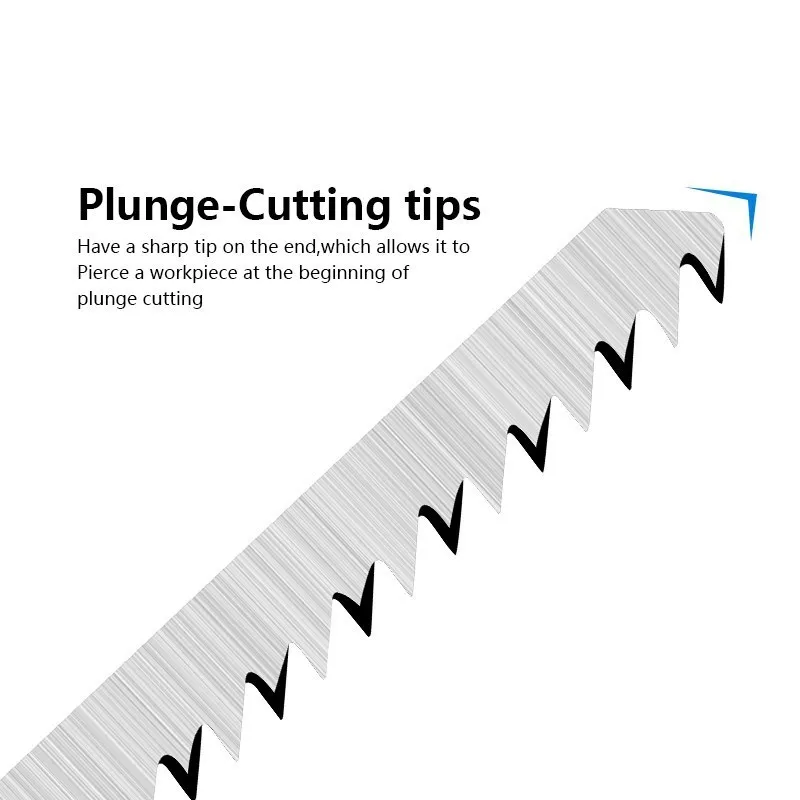 T Shank Reciprocating Saw Blade T301DL Jig Saw Blade HCS Wood Assorted Blades For Wood Plastic Cutting Power Tool