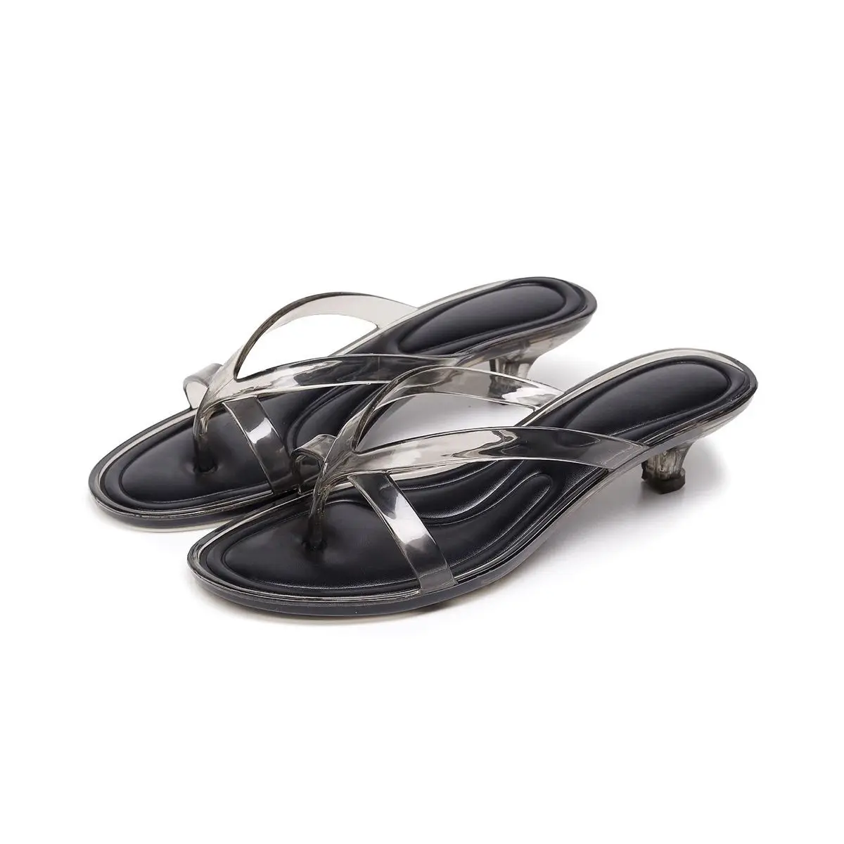 Outdoor Mules Woman Closed Toe Summer Shoes Lady Platform Slippers Ins New Stylish Slides Shoes for Women Laced Up Soft Slippers