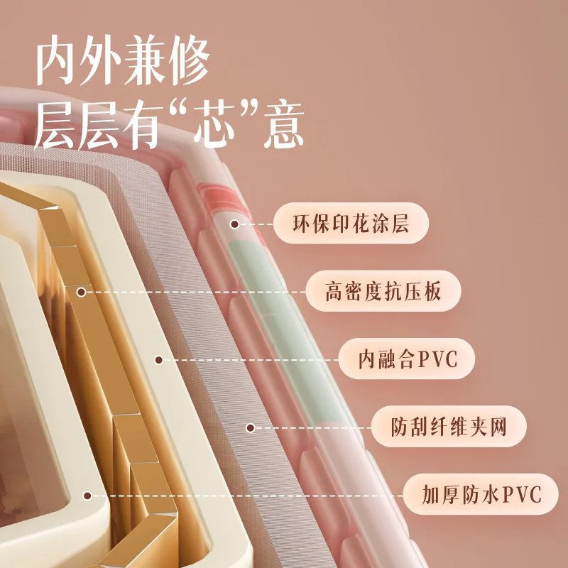 Foldable Bath Tub, Thickened and Raised, Double-layer Folding Constant Temperature, No Installation Required