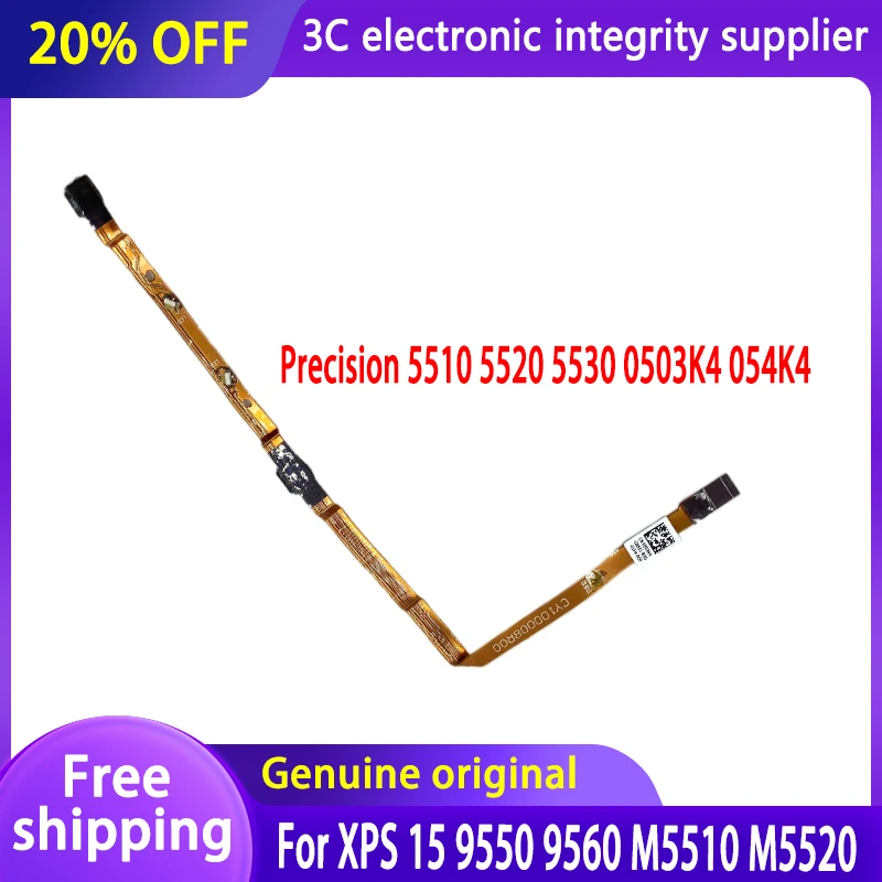 

NEW Original For DELL XPS 15 9550 9560 9570 Precision 5510 5520 5530 0503K4 054K4 LED Lights / Microphone Cable