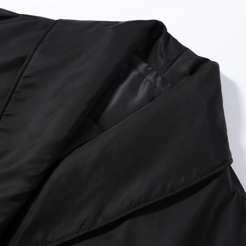 Modische Y2K Satin-Bomberjacke für Damen, Mauve, Puffärmel, Kurz geschnitten, Reißverschluss, Freizeitjacke, Frühjahr 2026, schicke Streetwear, Neu – Detail 3