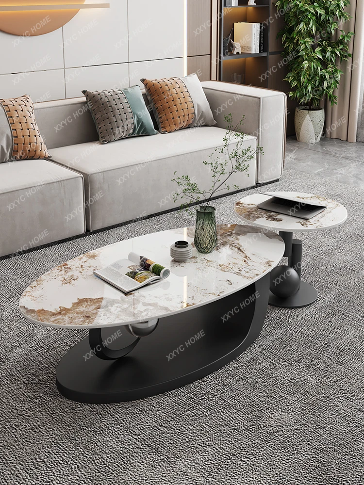 Coffee Table Combination Modern Minimalist Living Room Small Apartment