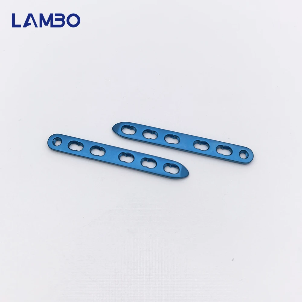 

2.0mm Titanium Straight Locking Plate, Veterinary Orthopedic Implant, Mascotas Pet Hand Tools, Surgical Instruments for Dogs