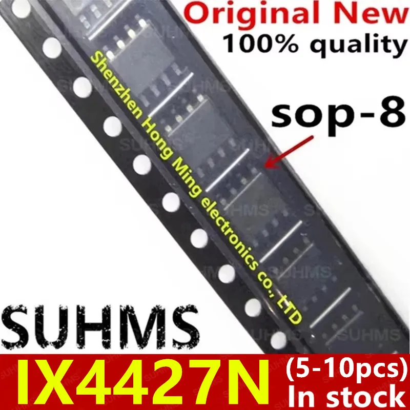(5-10 stuk) 100% Nieuwe IX4427N 1X4427N IX4427NTR 1X4427NTR sop-8 Chipset